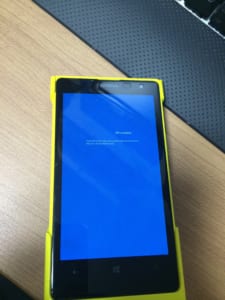 Windows Phone BlueScreen